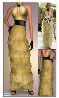 ゴシップガールでセリーナが結婚式で着ていた黄色のドレスはどの Yahoo 知恵袋