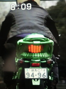 特撮ヒーローの愛用のバイクや自動車のナンバープレートって どういうのかな Yahoo 知恵袋