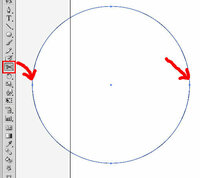 イラストレーターで半円 円弧 はどのようにして描けばよいので Yahoo 知恵袋