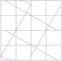 面積が３になる正方形の作図の方法を教えて下さい 面積が３平 Yahoo 知恵袋