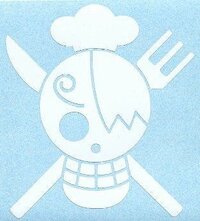 ワンピースのサンジのドクロマークをおしえてください Yahoo 知恵袋