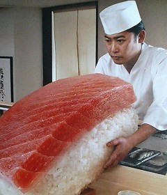 大トロ、中トロ、トロの違いは？ - 大きさ？脂の量でしょうか