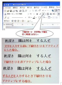 ワードの文字入力について教えて下さい ワードで文字入力し Yahoo 知恵袋