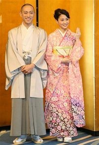 市川海老蔵さんと小林麻央さんの婚約会見で着ていた辻が花の着物と帯を今 Yahoo 知恵袋