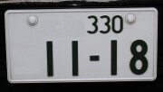 車のナンバーに１１ １８が多いのは何故ですか 気のせいかも知 Yahoo 知恵袋