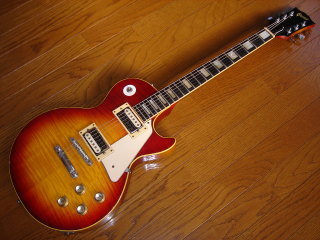 グレコのレスポールモデルをジャンクで見つけてきましたrに丸の