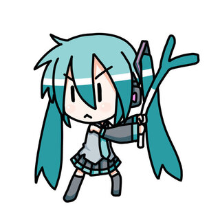 ボーカロイドの鏡音リン レン 初音ミクを元にした ちびレン ちびリン ちび Yahoo 知恵袋