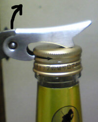 ソムリエナイフ ワインオープナー で ビールの栓抜きはできますか Yahoo 知恵袋