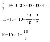 ３分の１を少数に直すといくつになりますか １ ５を分数にするといくつになりま Yahoo 知恵袋