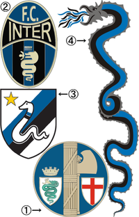 サッカーイタリアのクラブ インテルのロゴ エンブレム と言うか イ Yahoo 知恵袋