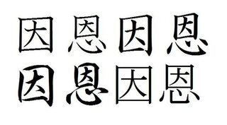 漢字の ハライ トメ について教えてください 因と恩 因の中の大は Yahoo 知恵袋