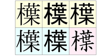 漢字入力の御願いです ゆずりは の漢字は木へんに葉を書いて一文字で漢字 Yahoo 知恵袋