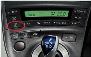 プリウスのエアコンのrearは何ですか これのことですか これは Yahoo 知恵袋