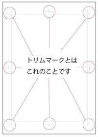 イラストレーターのデータを入稿するのにトリムマークを付けてくださ Yahoo 知恵袋