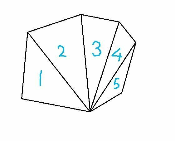 七角形の角の大きさの和の求め方を簡単に教えてください Yahoo 知恵袋