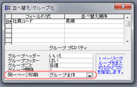 アクセスのレポートのカレントセクション及び改段改ページについて質問です Yahoo 知恵袋