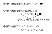 因数分解について 僕は中学生で今 数学で因数分解を習っています 因数分解を Yahoo 知恵袋