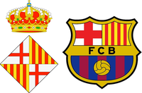 バルセロナのエンブレムには何故スペインのクラブなのにイングランドの国旗 Yahoo 知恵袋