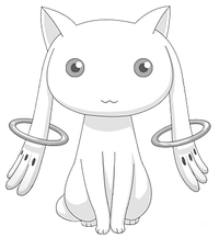 魔法少女まどかのきゅうべえを簡単に描く方法はありますか きゅうべえ絵描き歌 Yahoo 知恵袋
