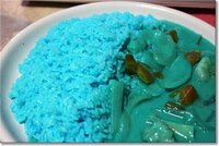 青い食べ物と言えば何ですか 北海道の青いカレーなんてありますよ Yahoo 知恵袋