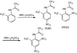 エヌアセチルオルトトルイジンをニトロ化すると何ができるのか教えて Yahoo 知恵袋