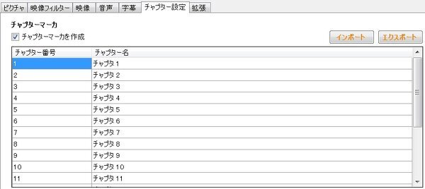 Handbrakeのチャプター設定について チャプターを Yahoo 知恵袋