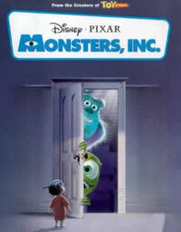 モンスターズインクのイラスト モンスターズインクのイラストでドア Yahoo 知恵袋