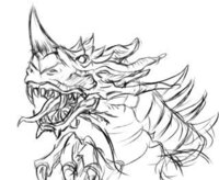 ドラゴンの描き方について質問です 先輩にドラゴンの絵を描いてと頼 Yahoo 知恵袋