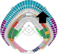 教えてください 東京ドーム41ゲート9通路三塁側二階15列はどの辺でしょう Yahoo 知恵袋