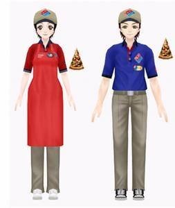 ドミノピザのアルバイトの制服についての質問です 黒いズボンとベルトを Yahoo 知恵袋