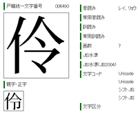 この字打ち込み出来なくてにんべんに今と伶に似てるんですけど伶でもいんでしょう Yahoo 知恵袋