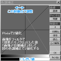 画像の2値化について画像が綺麗に2値化できません カッティングステ Yahoo 知恵袋