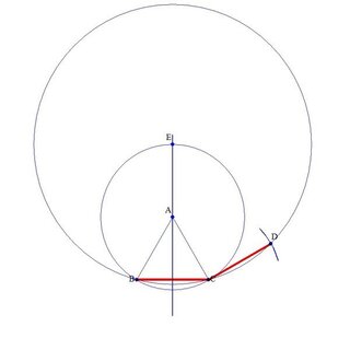 一辺2cmの正十二角形の作図方法を教えて下さい 中3に分かる Yahoo 知恵袋