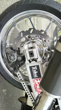 ブレンボキャリパー（かに）XJR1200 OVER RACING オーヴァー リアキャリパーサポート ブレンボ2P