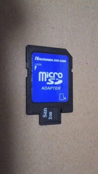 Auのmicrosdのadapterの使い方を教えてください Sdカー Yahoo 知恵袋