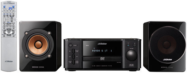 F756\"　Victor・JVC EX-AR3 ウッドコーンコンポ コンパクトコンポーネントDVDシステム「EX-AR3」を発売 | JVC