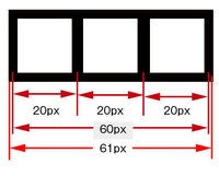 フォトショップやイラストレーターで方眼紙を作りたいのですが フ Yahoo 知恵袋