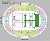 Perfumejpntour広島グリーンアリーナの席について 今日 Yahoo 知恵袋