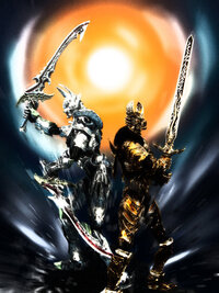 牙狼について 一期の牙狼でカオルが書いていた牙狼と絶狼の画像があ Yahoo 知恵袋