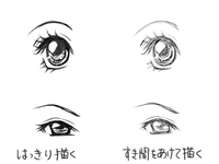 イラストについて 目の形 書き方はどうすればいいですか イラ Yahoo 知恵袋