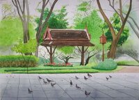 水彩画の書き方について 水彩画を描く際に 下書きってしますよね 鉛筆でい Yahoo 知恵袋