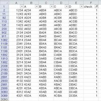 文字の組み合わせを全通り表示するツールのようなものってありますか 例えばa B Yahoo 知恵袋