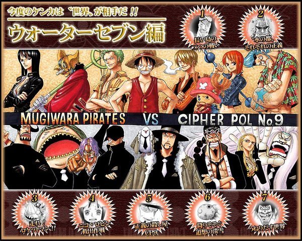 Onepieceについてです Cp9ってどんな存在なんですか カリファ Yahoo 知恵袋