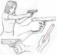 絵の上手い方教えてください 銃の描き方 最近イラストを描いてて一番 Yahoo 知恵袋