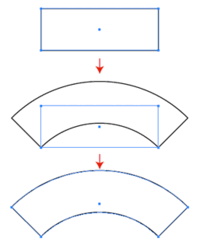 イラストレーターcs3を使用しています 扇形を線として作るには どうしたら Yahoo 知恵袋