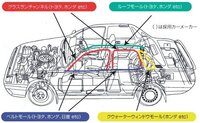 車の部品の名称についての質問です 車の窓の根元 外側 Yahoo 知恵袋