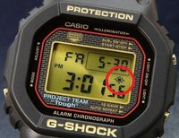 どなたか教えてください Gショックdw 5600eを使ってます 右上 Yahoo 知恵袋