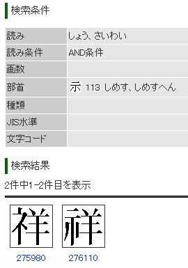 漢字の質問です 示へんに 羊で なんと読むのでしょうか 教えてくださ Yahoo 知恵袋