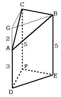 この問題を教えてください 三角柱ａｂｃｄｅｆがある これは底面積10ｃｍの三角 Yahoo 知恵袋