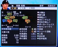 プロ野球スピリッツ12の 第二回選手能力データアップデート の斎藤 Yahoo 知恵袋